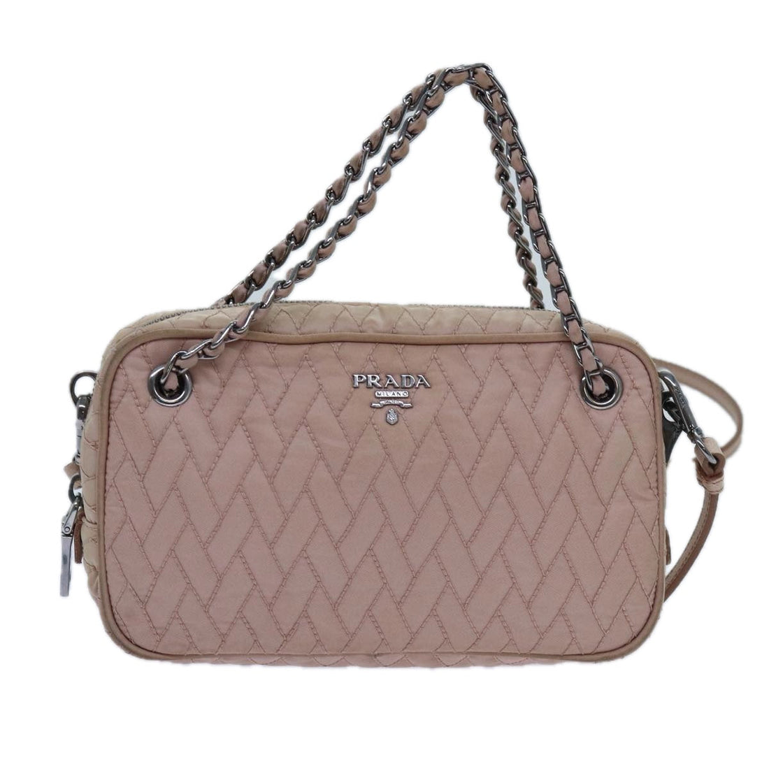 Quilted Nylon Chain Bag Model 171711