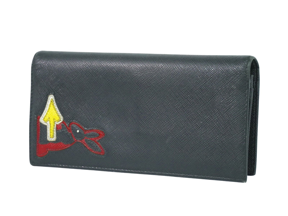 Saffiano Leather Wallet Long Wallet