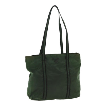 Nylon Tote Bag Dark Green