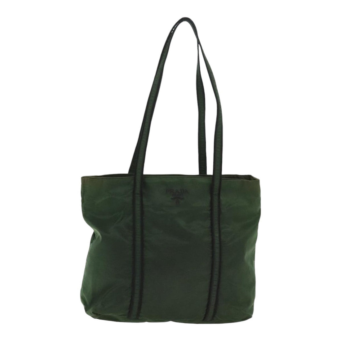 Nylon Tote Bag Dark Green