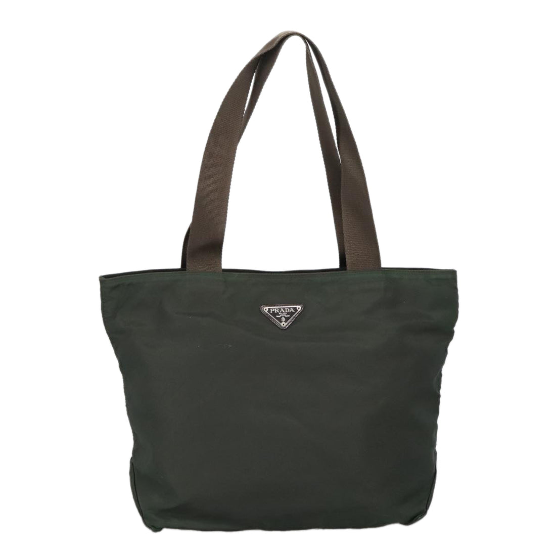 Prada Tote Bag Dark Green