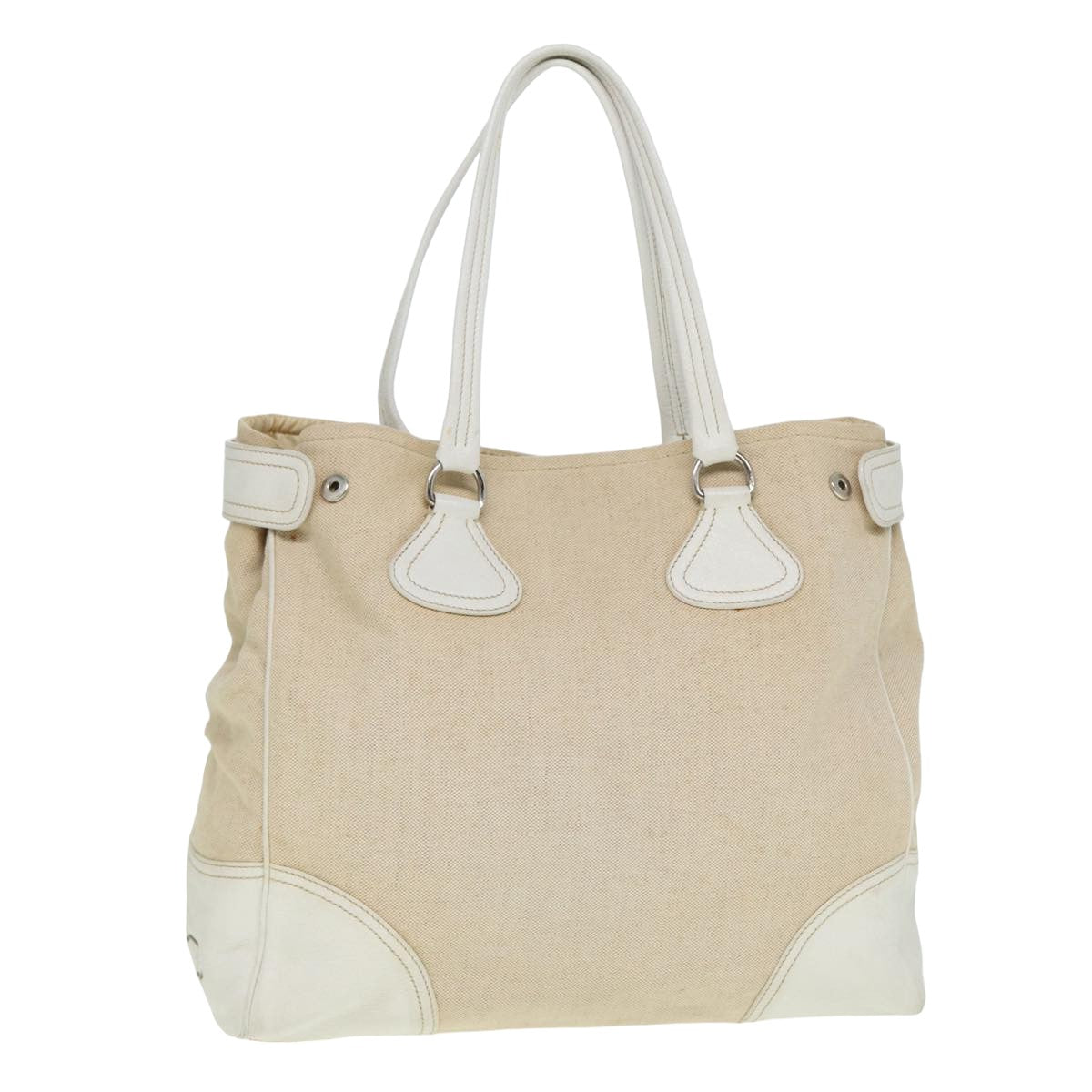 Canvas Tote Bag White Trim