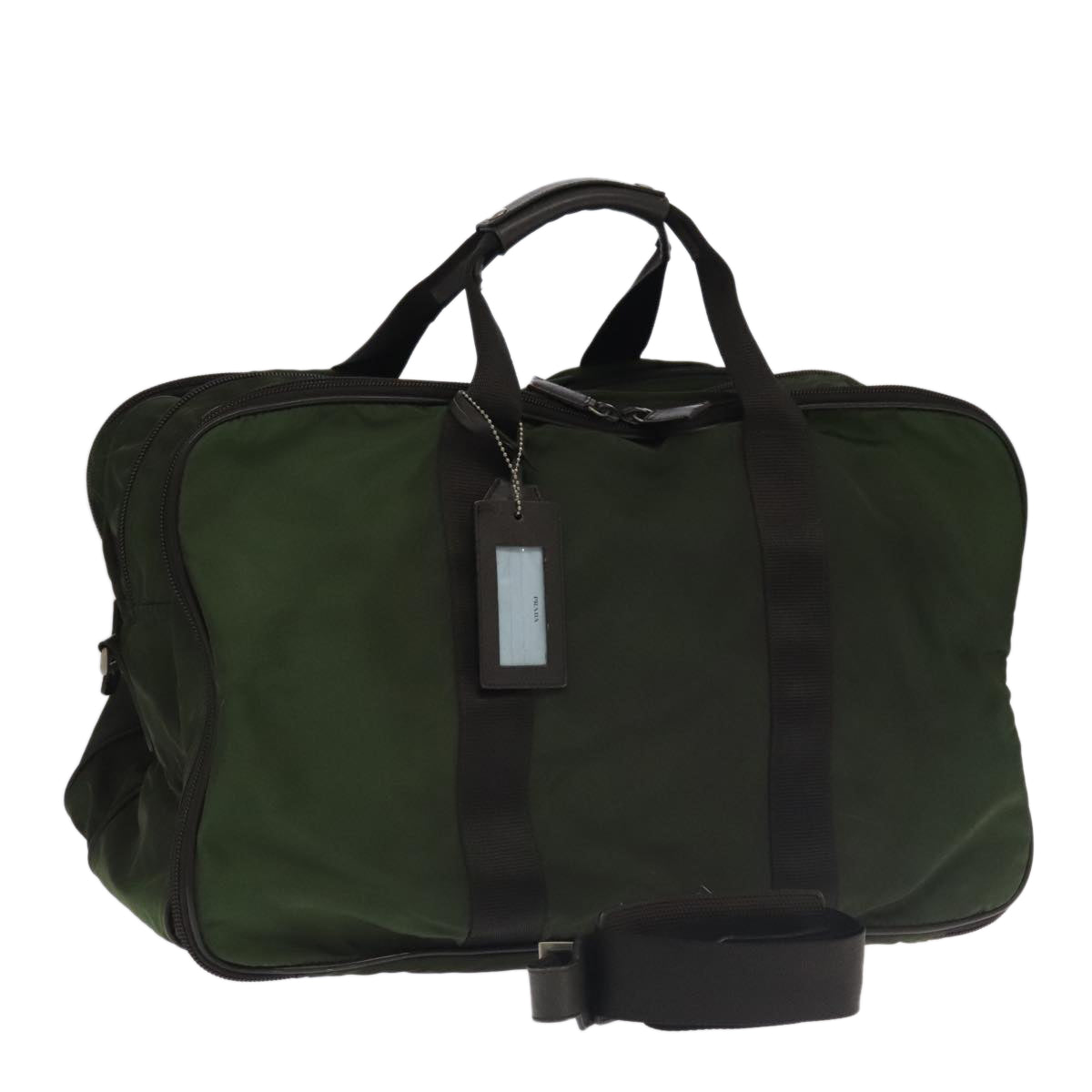 Vintage Synthetic Shoulder Bag with Padlock and Accessories