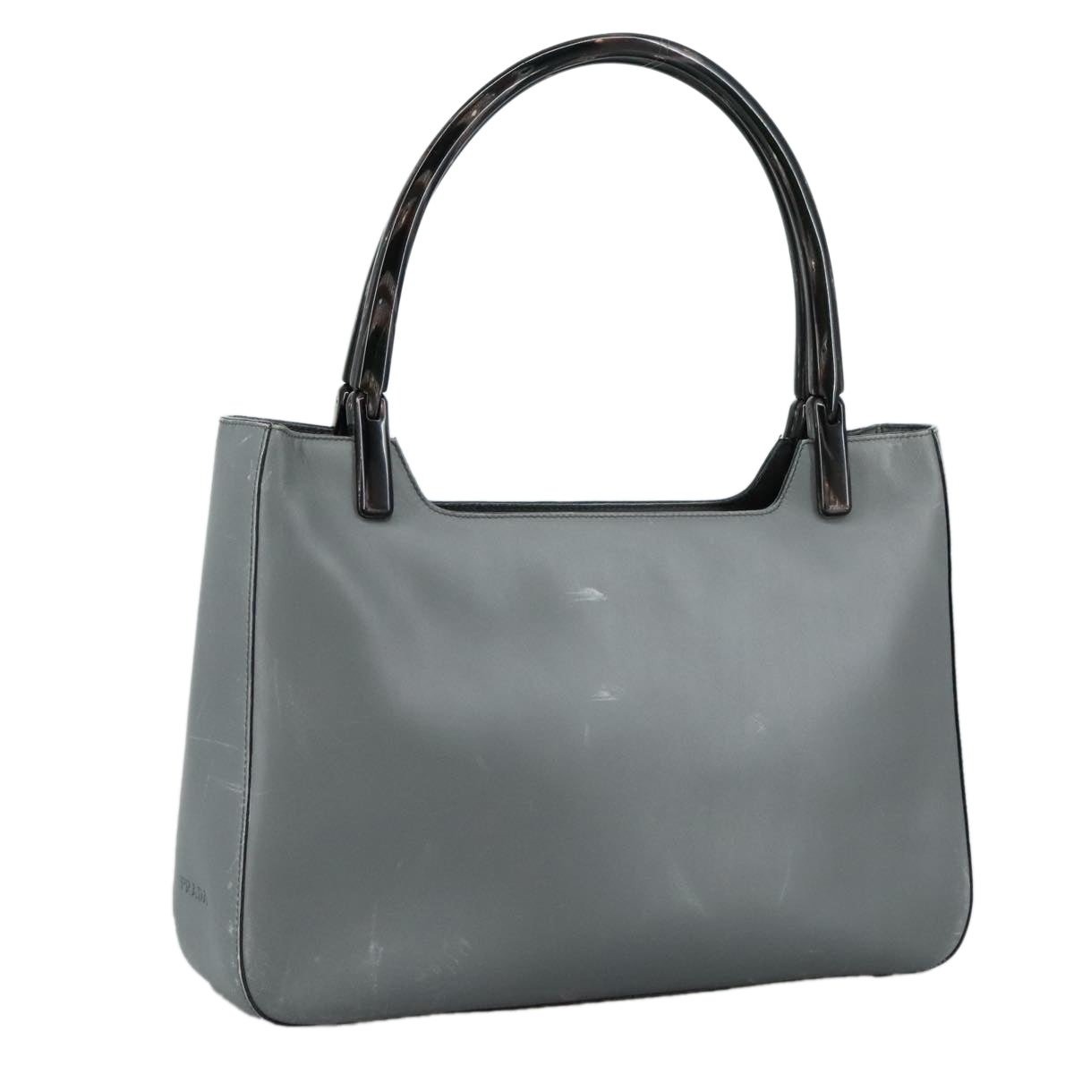 Leather Tote Bag with Guarantee Card Made in Italy