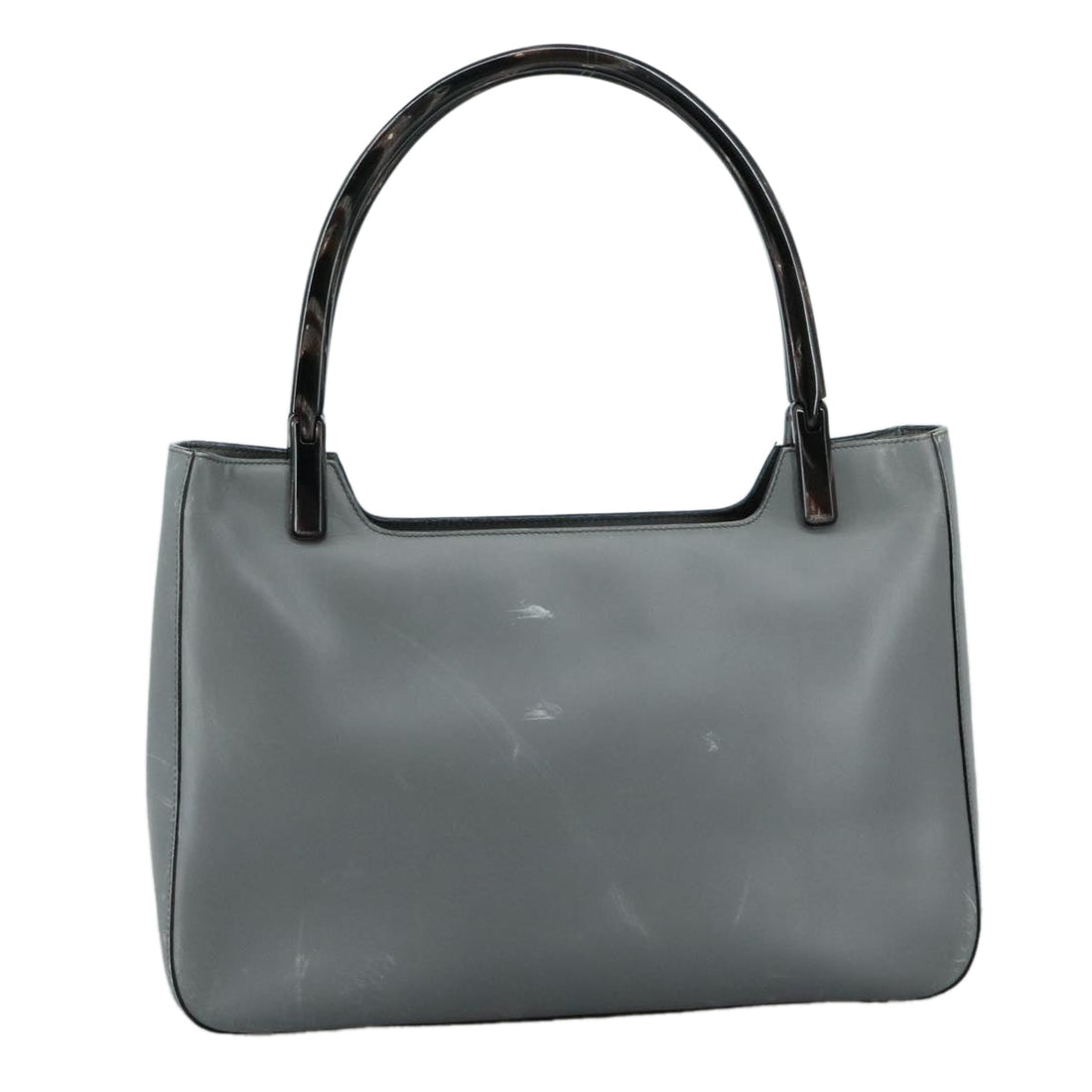 Leather Tote Bag with Guarantee Card Made in Italy