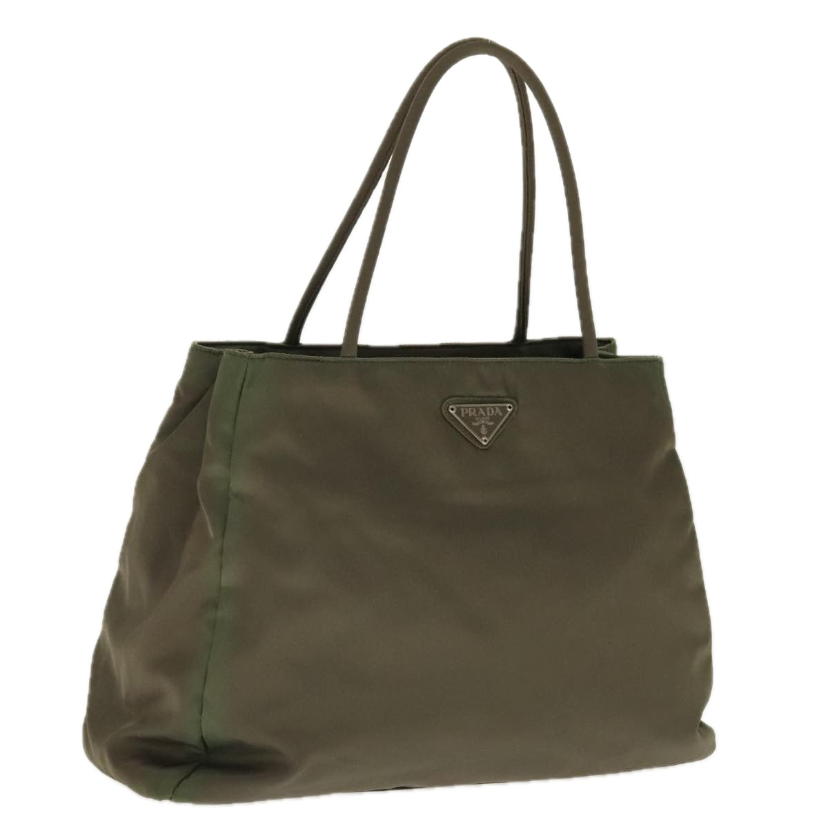 Tessuto Shopping Tote Large Olive Green