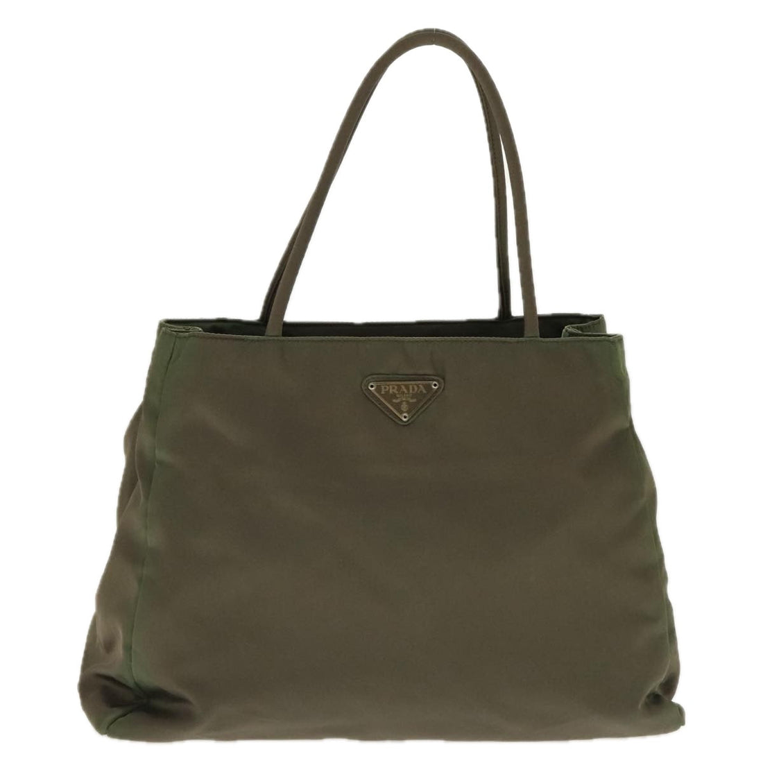 Tessuto Shopping Tote Large Olive Green