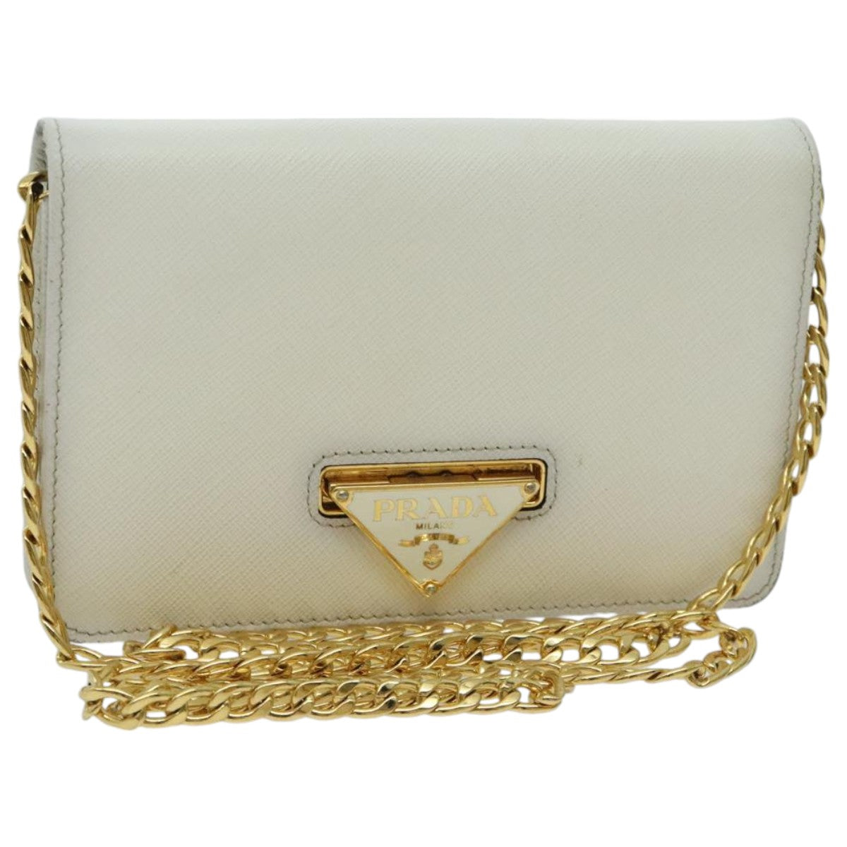 Prada Saffiano Leather Clutch