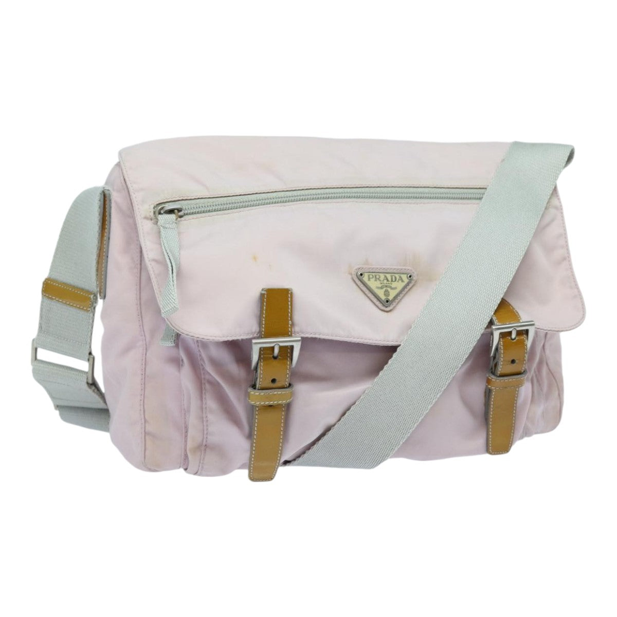 Nylon Shoulder Bag Pink