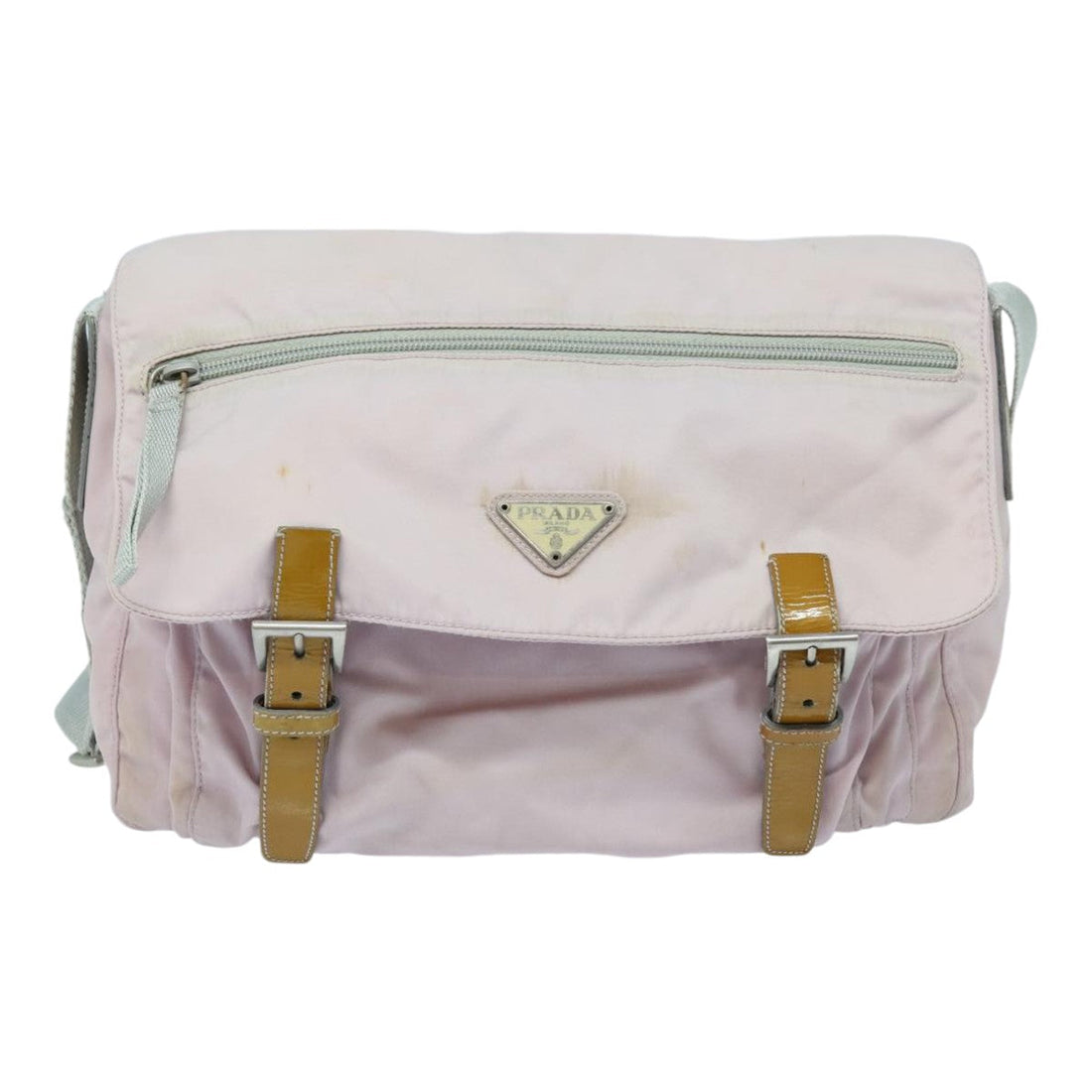 Nylon Shoulder Bag Pink