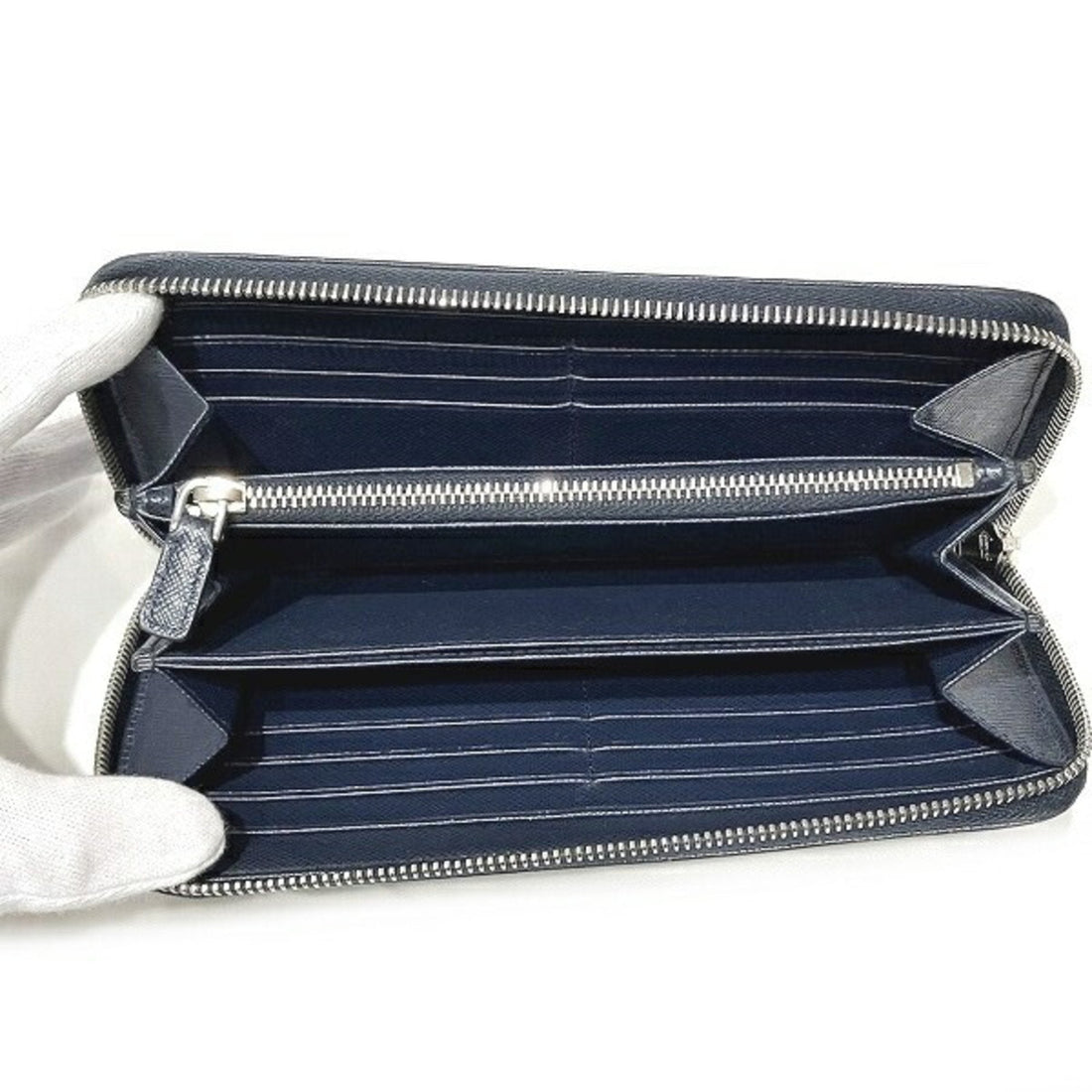 ZipAround Wallet Saffiano Leather 1ML506