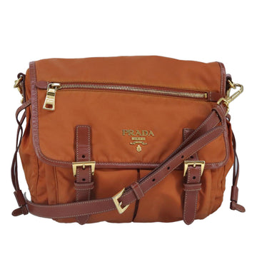 Tessuto Shoulder Bag Brown