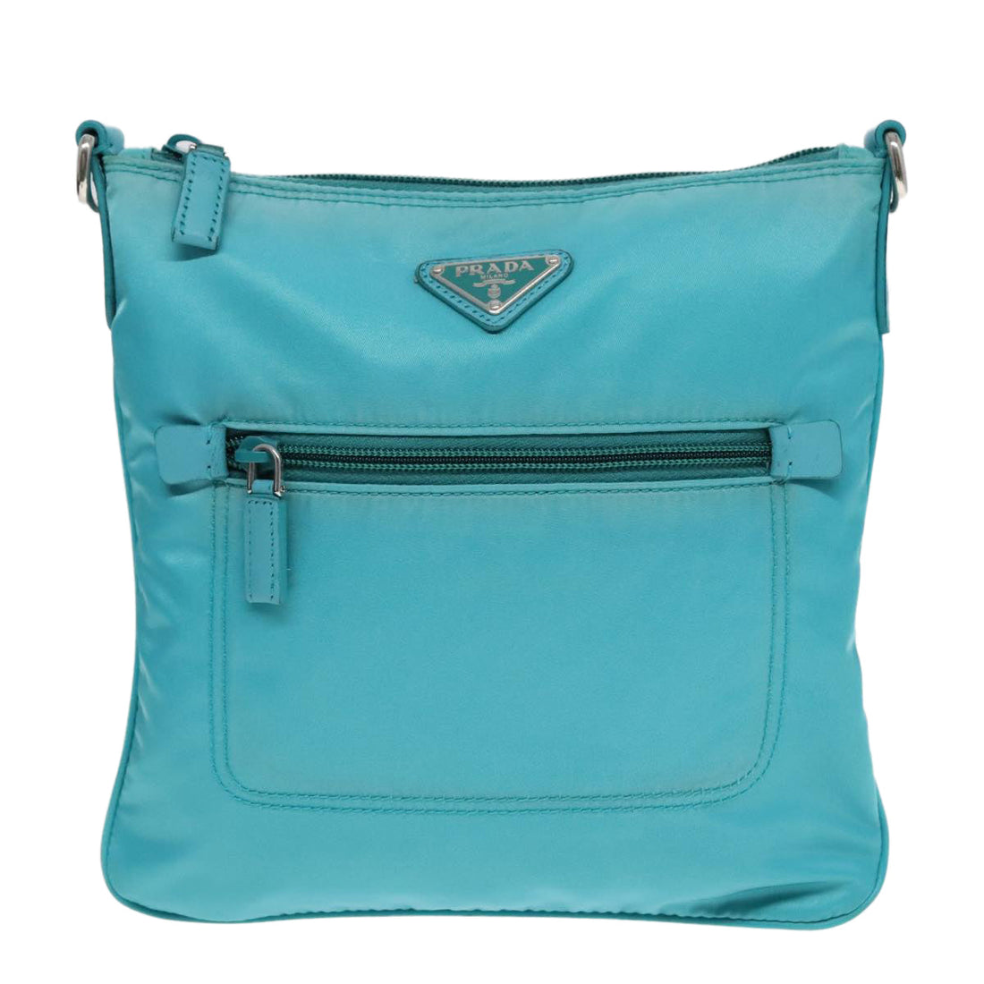 Prada Tesoro Crossbody Teal Nylon