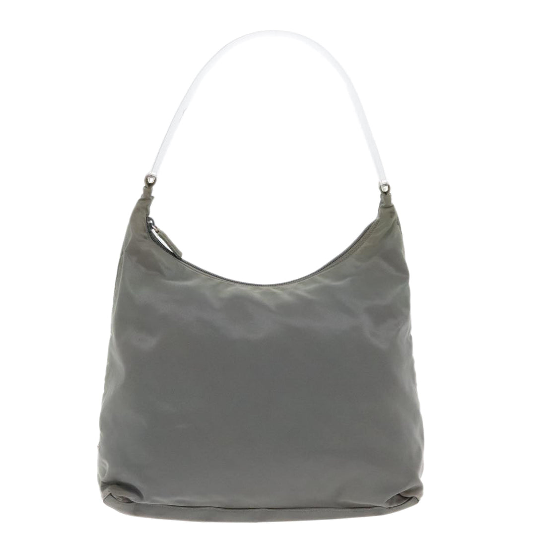 Classic Nylon Shoulder Bag Gray