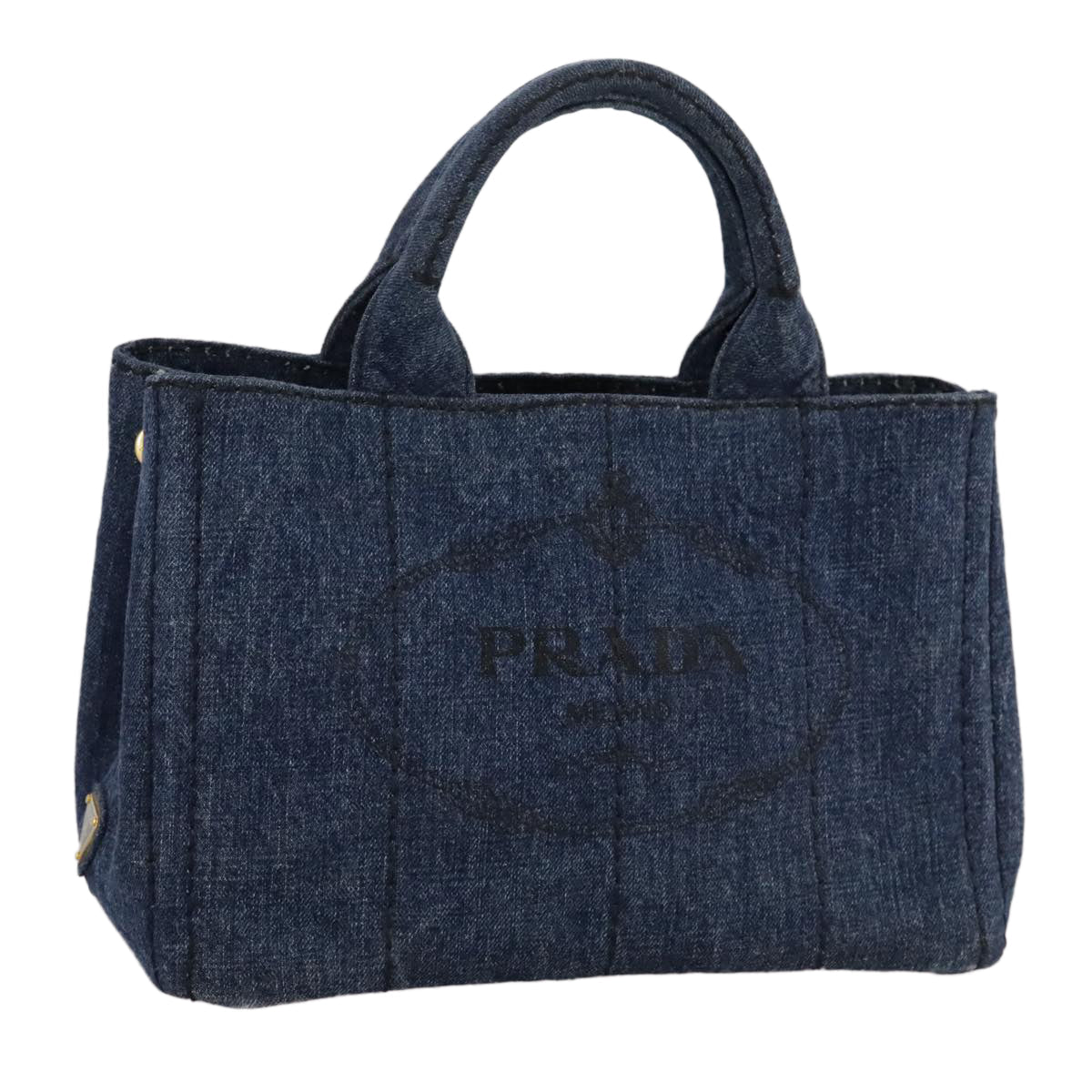 Denim Canapa Handbag with Dust Bag and Guarantee Card