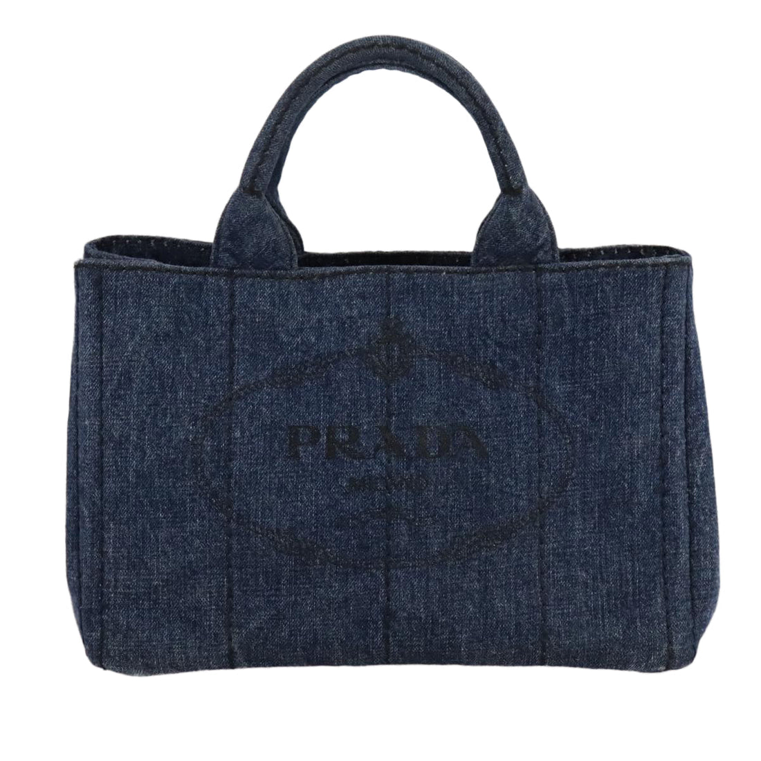 Denim Canapa Handbag with Dust Bag and Guarantee Card
