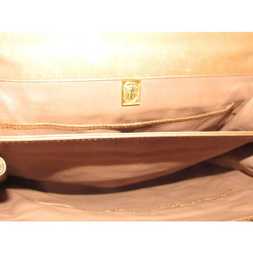 Gucci Vintage Pursesdesigner Purses Brown Python Skin And Camel Smooth Leather Shoulder Bag