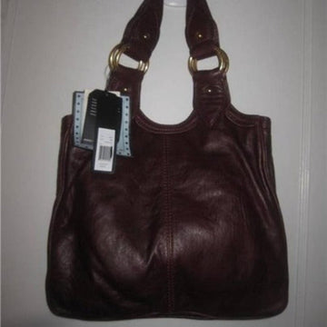 NWT, Marc Jacobs, Chocolate Brown Leather, XL Satchel