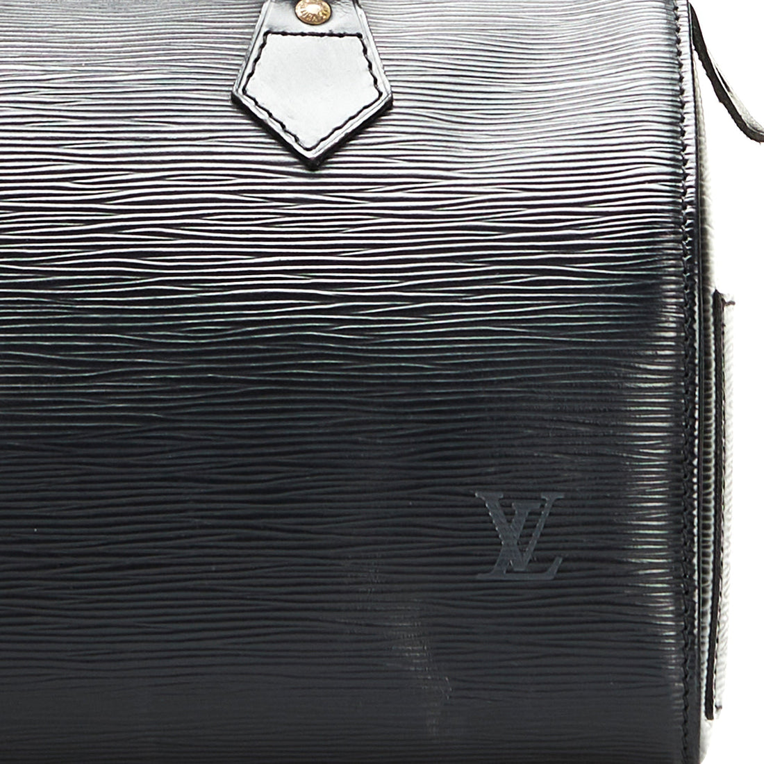 LOUIS VUITTON Epi Speedy 25 Black
