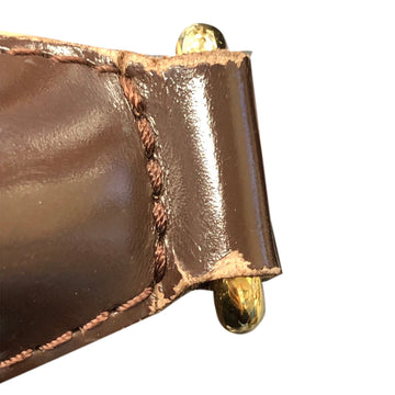 Brown Louis Vuitton Damier Ebene Bloomsbury PM Crossbody Bag