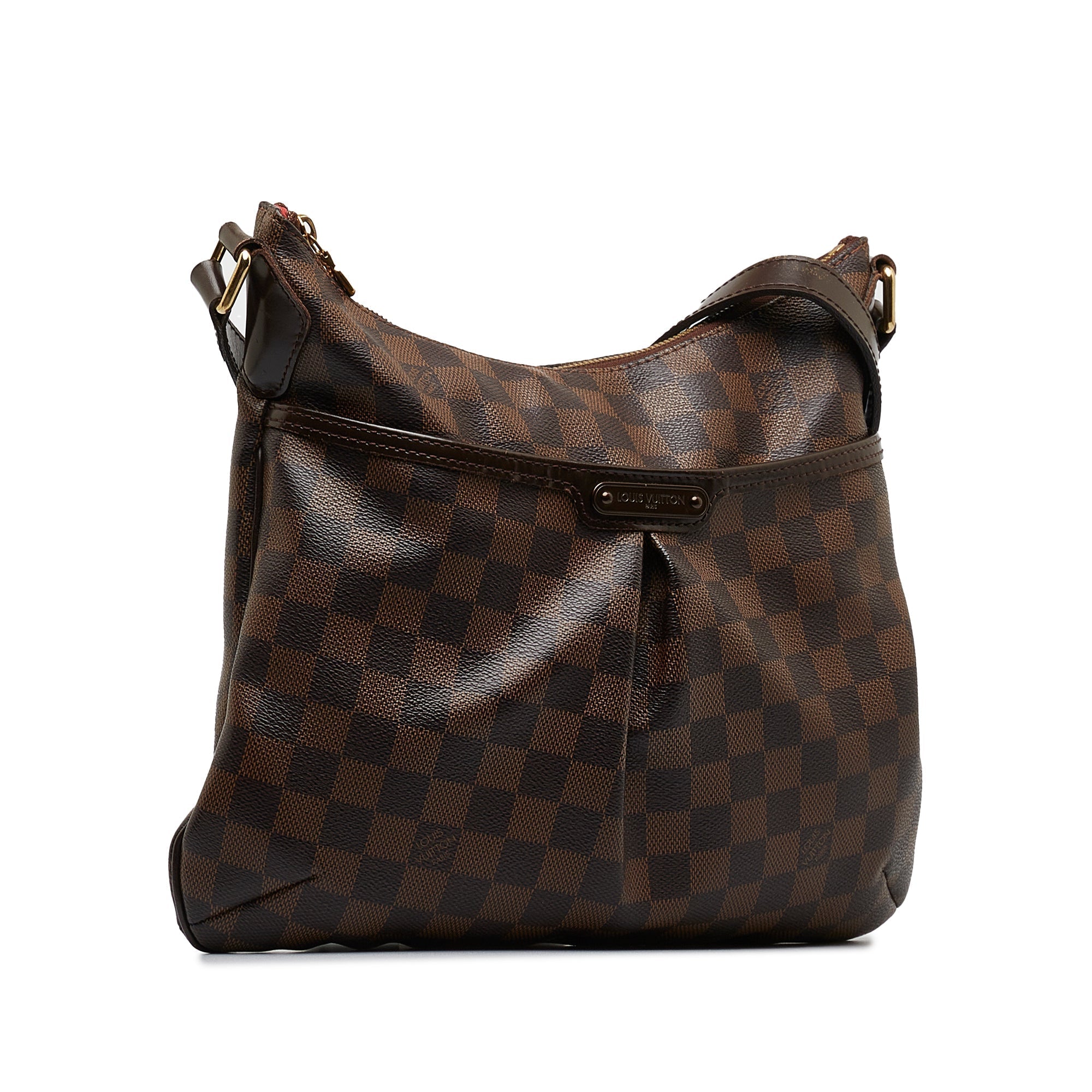 Brown Louis Vuitton Damier Ebene Bloomsbury PM Crossbody Bag