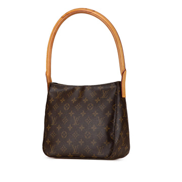 Brown Louis Vuitton Monogram Looping MM Shoulder Bag