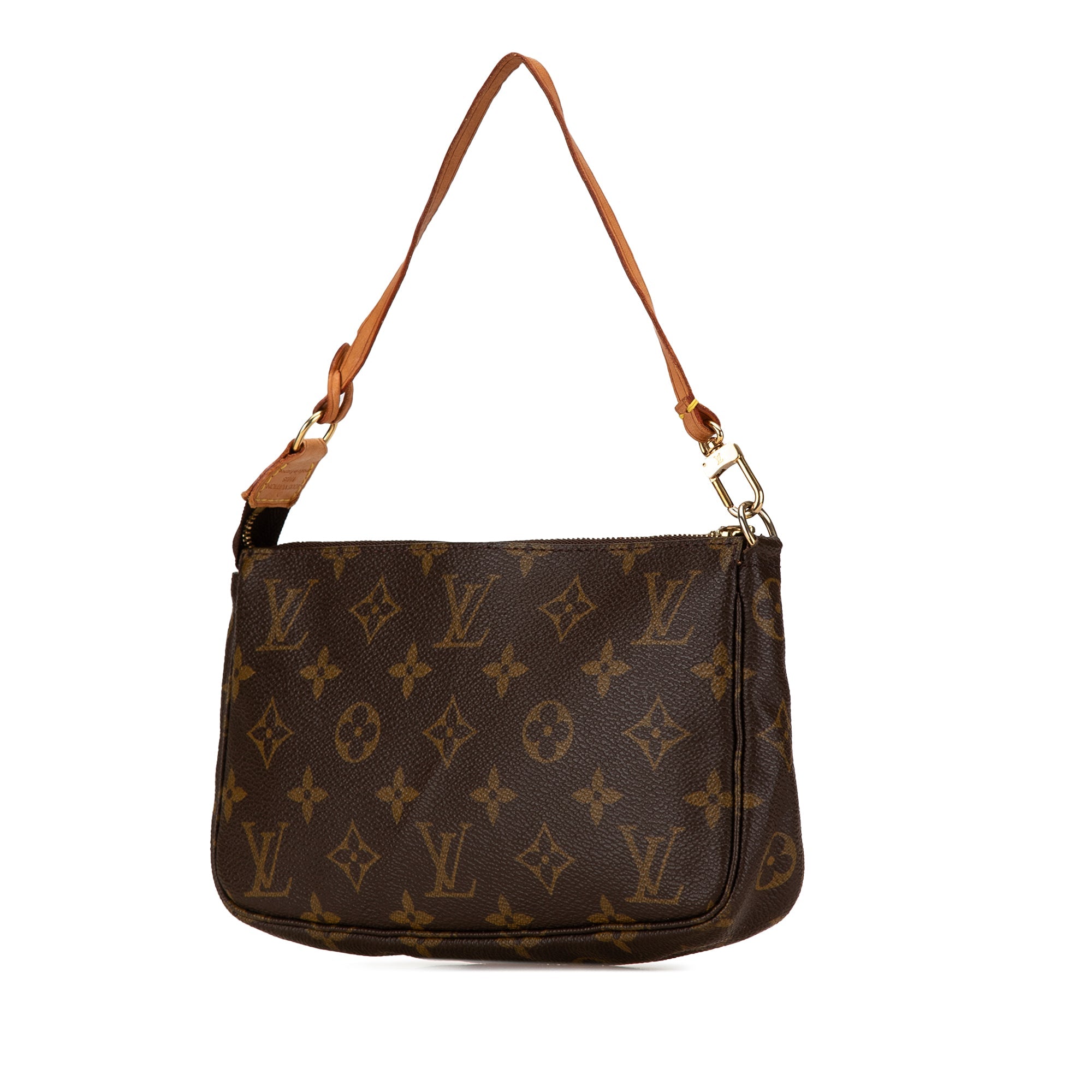 Brown Louis Vuitton Monogram Pochette Accessoires Shoulder Bag