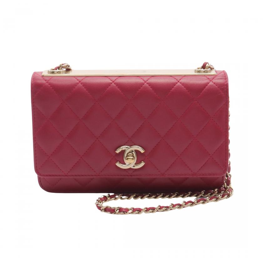 Chanel Quilted Trendy CC Wallet On Chain