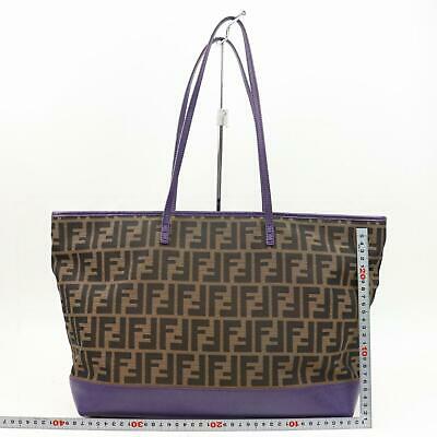 Indistinguishable  Fendi Shoulder Bag Brown Canvas