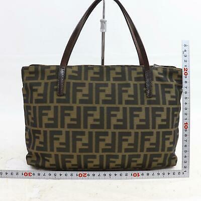 Indistinguishable  Fendi Tote Bag Brown Canvas
