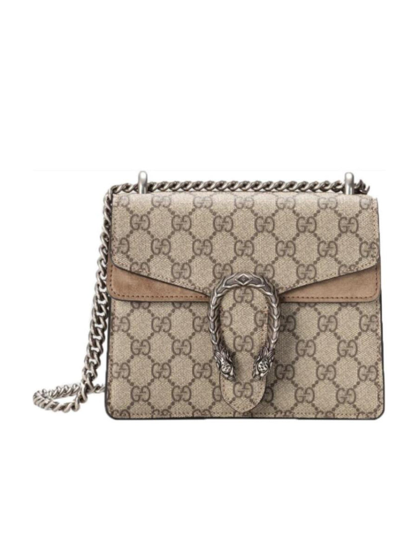 Gucci Dionysus Series GG Supreme Canvas Shoulder Bag