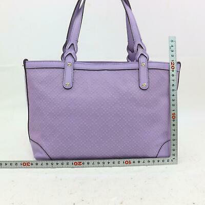 Gucci Tote Bag Diamante Purple PVC (SHC1-15970)