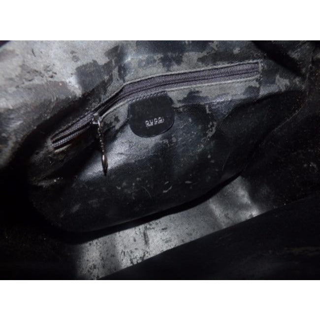 Gucci Black Patent Leather Soho Shoulder Bag