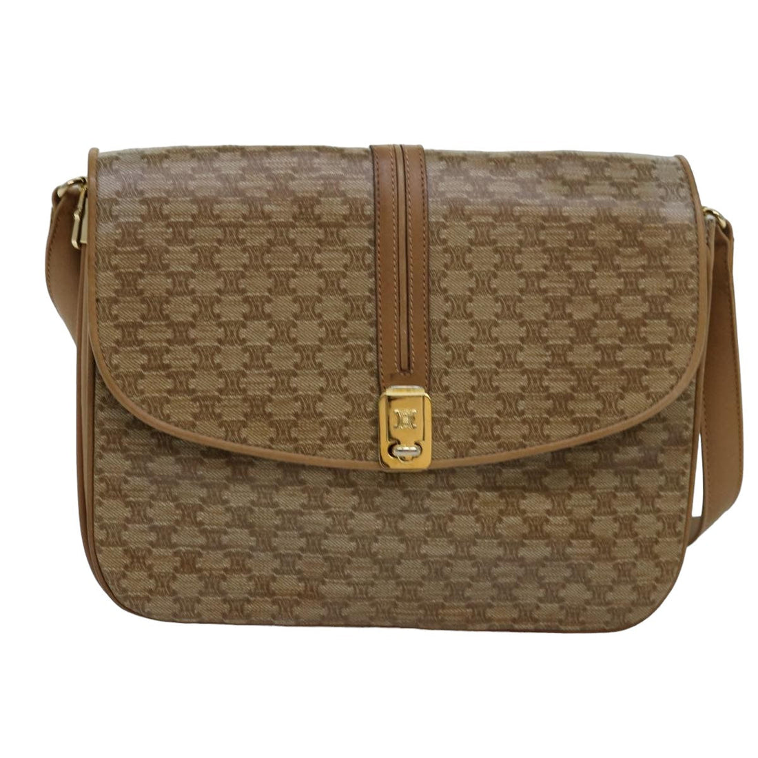 CELINE Macadam Shoulder Bag