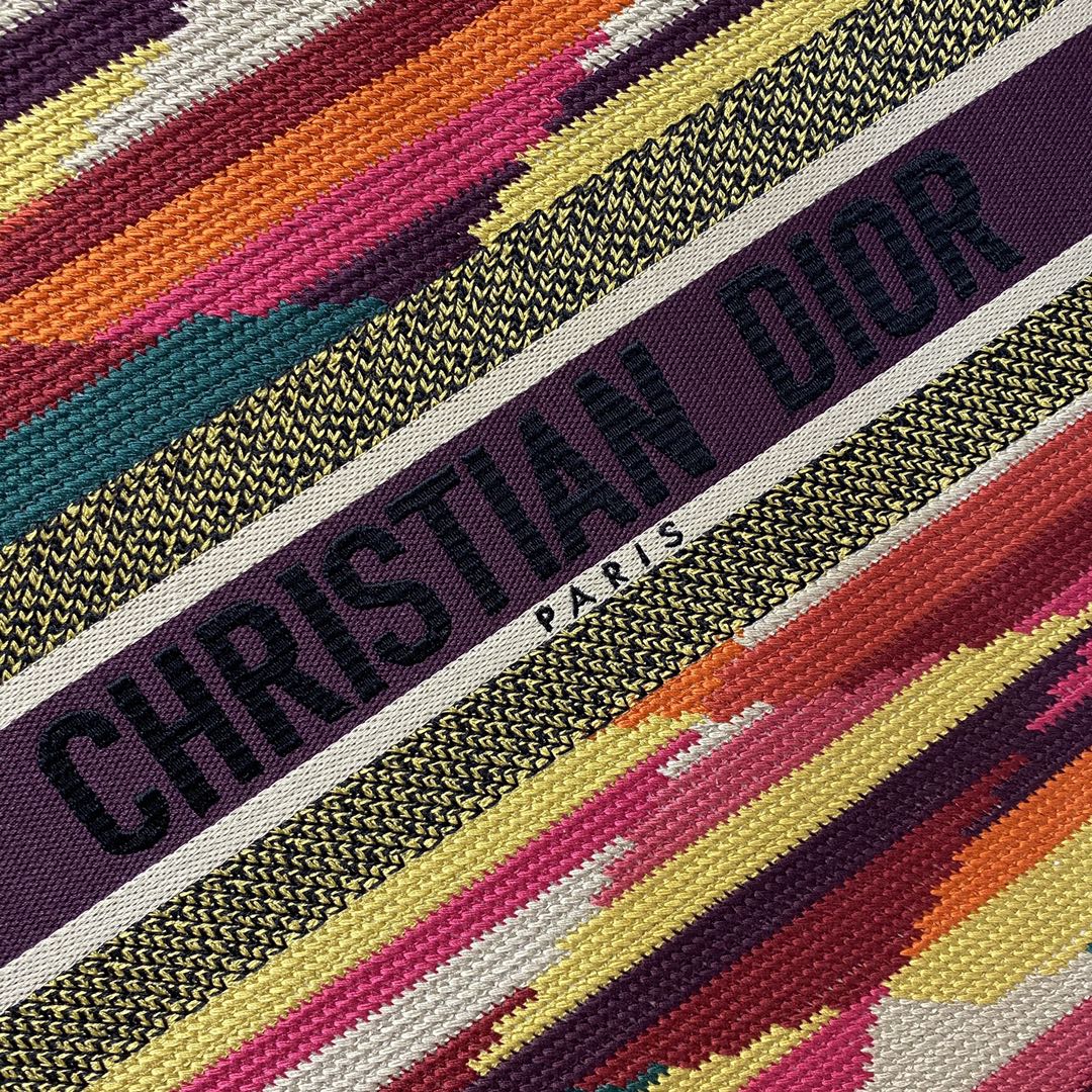 DI Large Book Tote Canvas Multicolor For Women Bag Size 42cm/16in CD