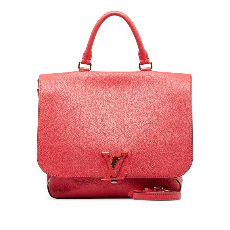 Louis Vuitton Volta Handbag 2WAY M50287 Red Leather Louis Vuitton