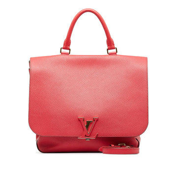 Louis Vuitton Volta Handbag 2WAY M50287 Red Leather Louis Vuitton