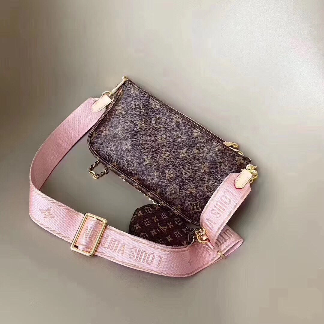 LV Multi Pochette Accessoires Monogram Canvas For Womtlm,  Shoulder And Crossbody Bags 24cm LV M44840