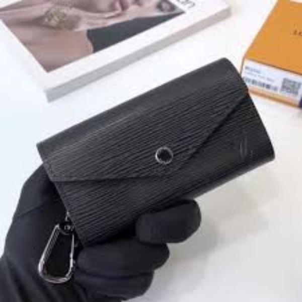 Louis Vuitton Key Pouch Epi Leather Noir