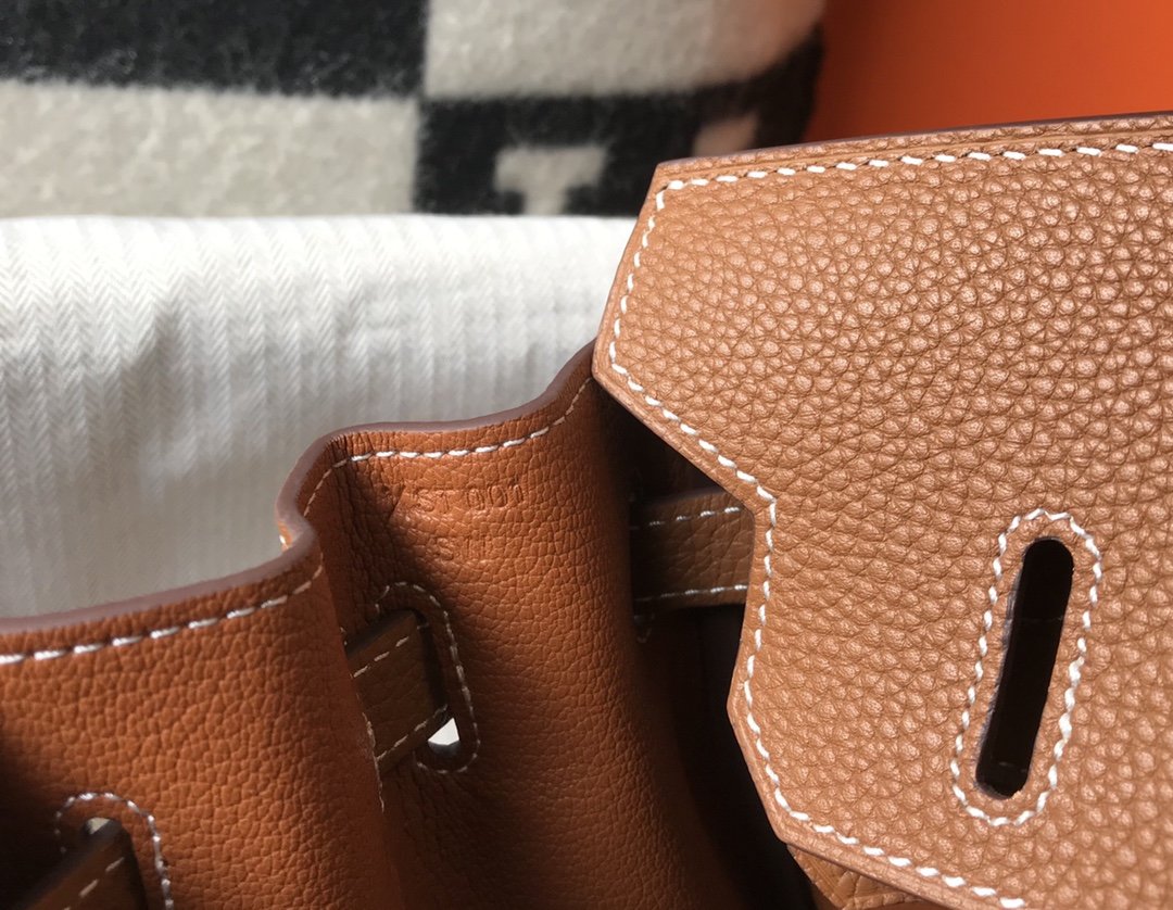 HM Birkin Brown Epsom Gold Hardware Bag For Womtlm, Handbags, Shoulder Bags 30cm/12in