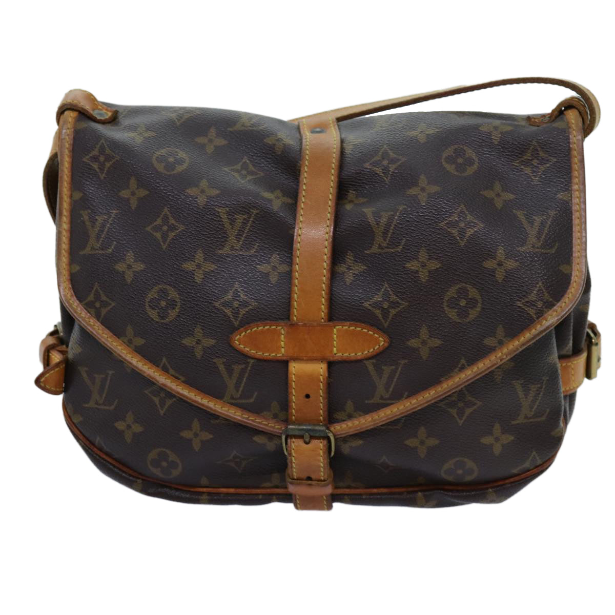 LOUIS VUITTON Saumur Shoulder Bag
