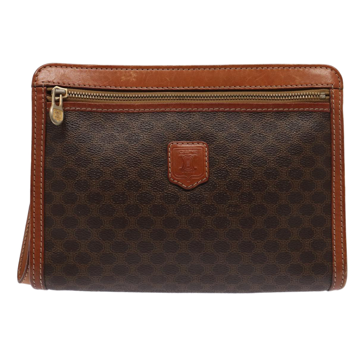 CELINE Macadam Clutch Bag