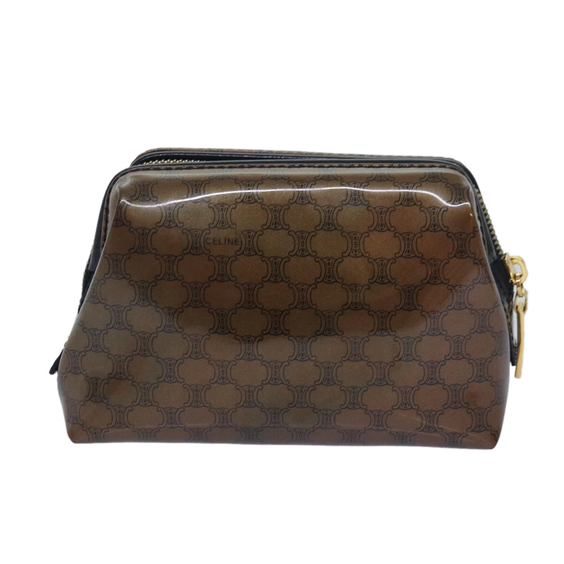 CELINE Macadam Clutch Bag