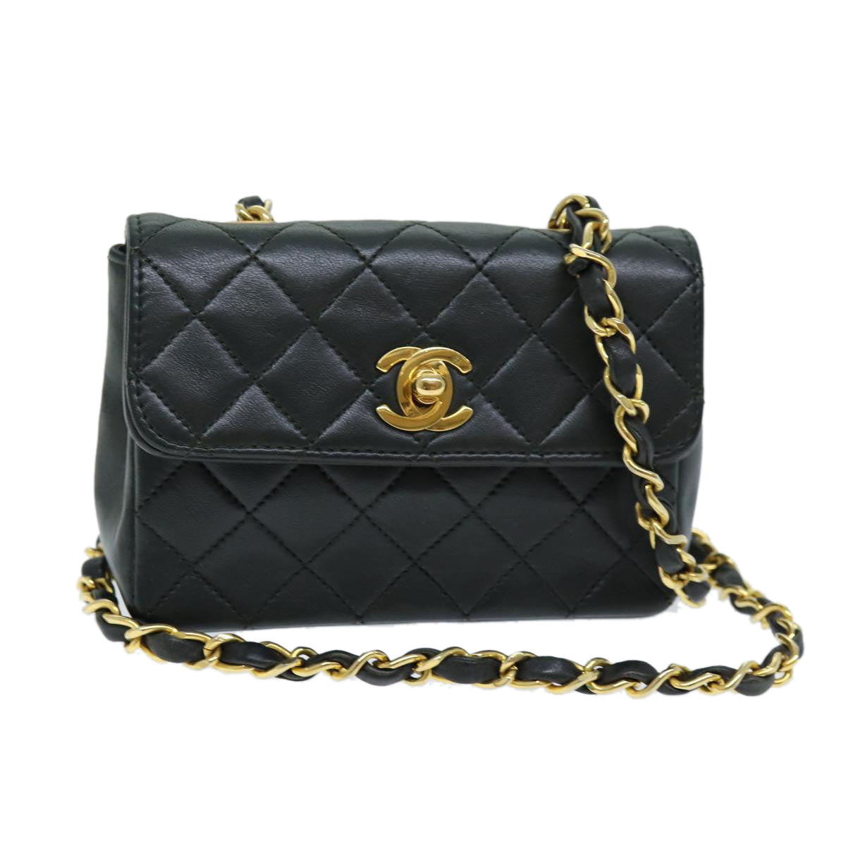 CHANEL Mini matelasse Shoulder Bag