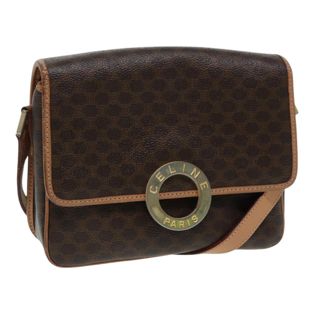 CELINE Macadam Shoulder Bag