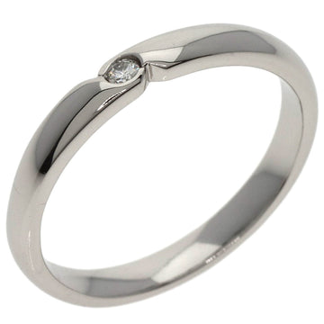 Celine 1P diamond ring platinum PT900 ladies