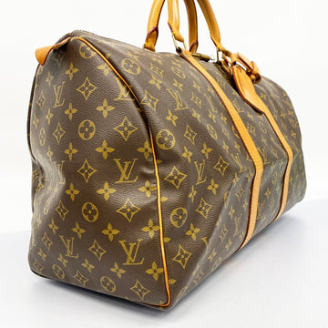 LOUIS VUITTONAuth Monogram Keepol 50 M41426 Unisex Boston Bag