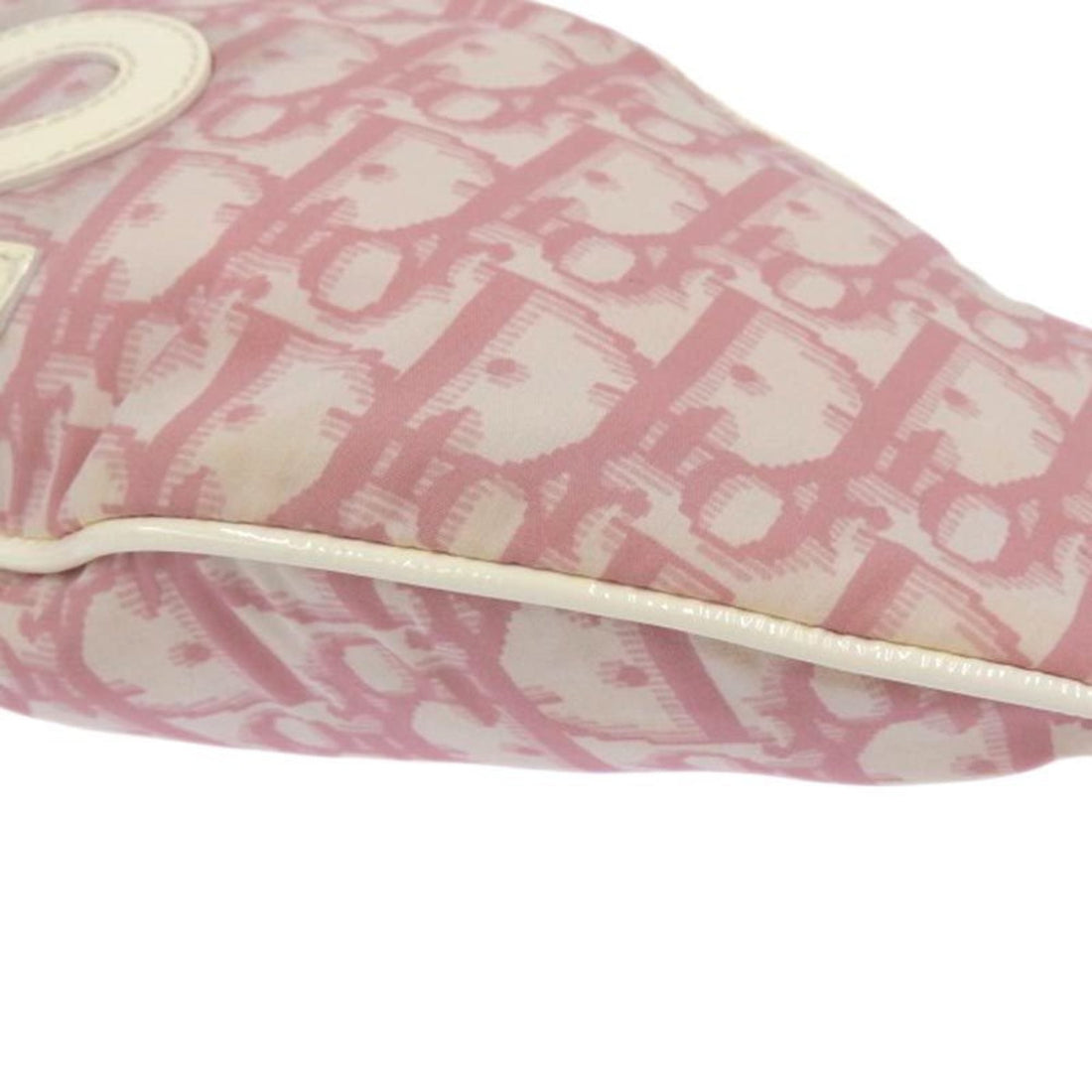 Christian Dior Bag Women's Waist Trotter Nylon Pink White