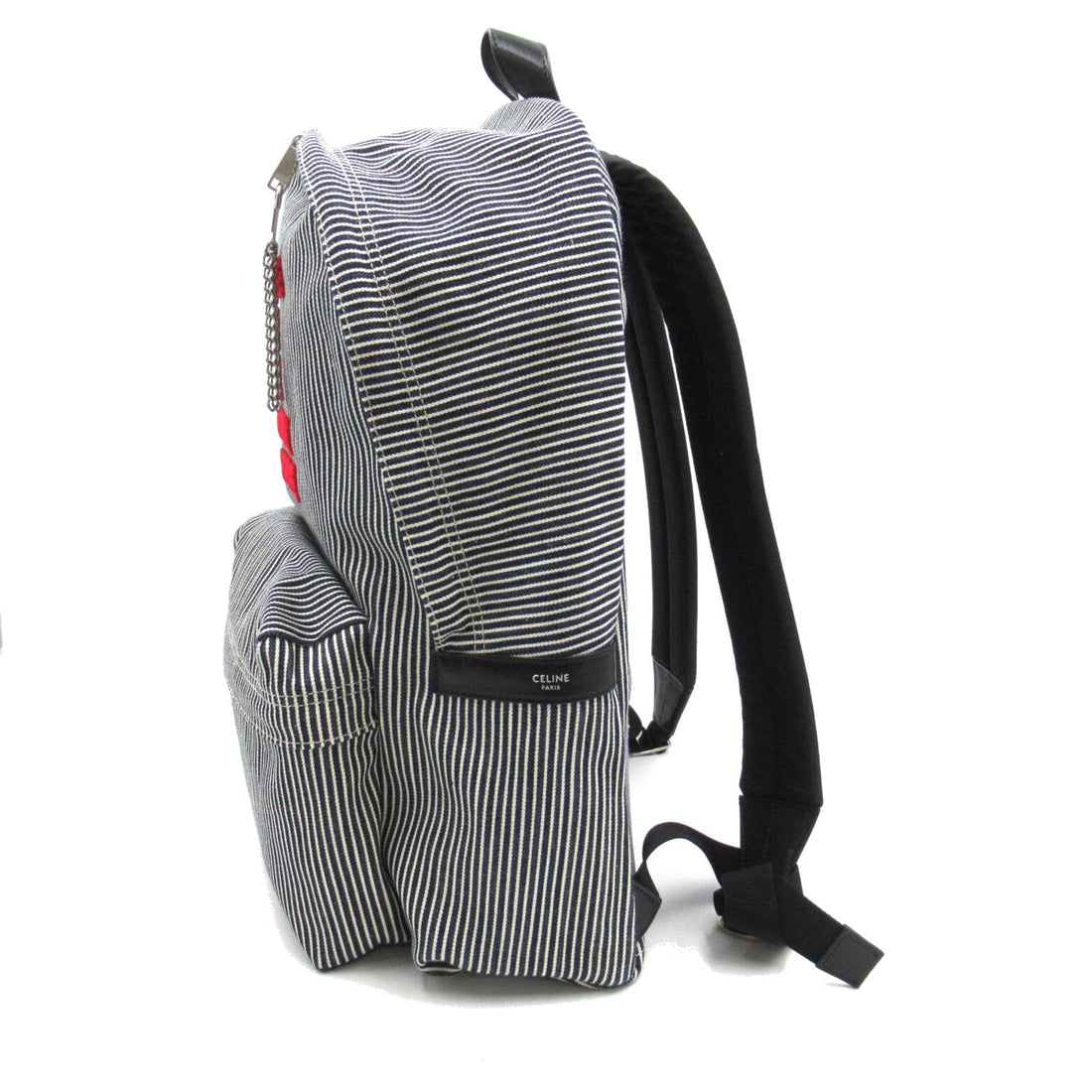 Celine Rucksack Navy White denim