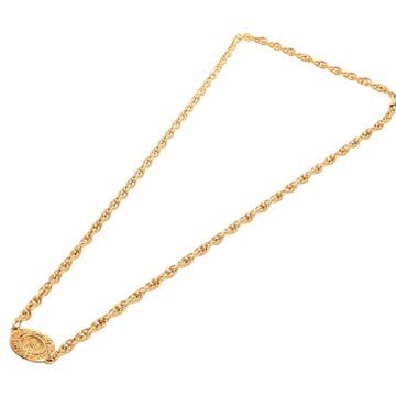 Chanel Cocomark Necklace Gold Women's